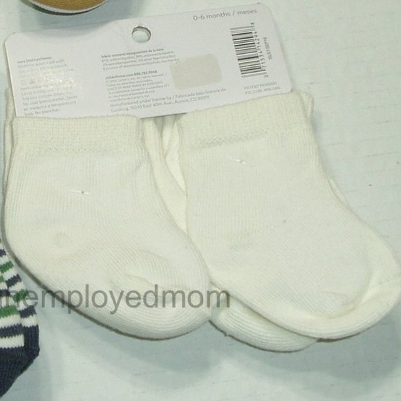 Baby Boys Socks Shoes Dinosaur 11 Items Lot Mighty Cute a Saurus NB - Picture 7 of 8